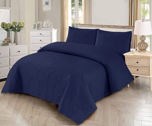 Luxury Quilted Bedspread Set  | 100% Egyptian Cotton (Guaranteed)