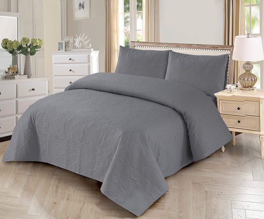 Luxury Quilted Bedspread Set  | 100% Egyptian Cotton (Guaranteed)