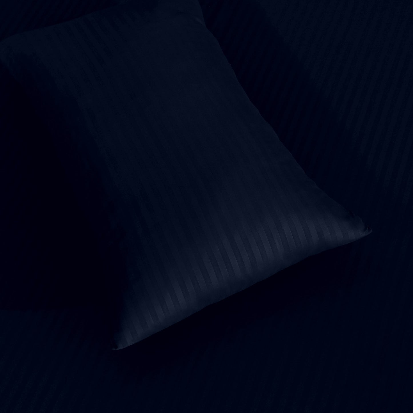 Dark Blue Fitted Bedsheet Set